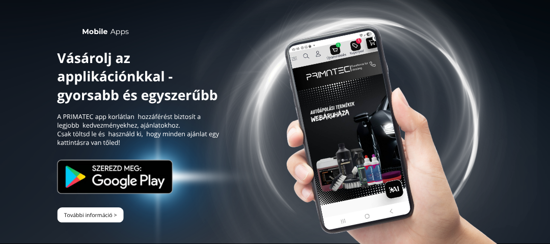 PRIMATEC - POLYTOP Autóápolási termékek webáruház