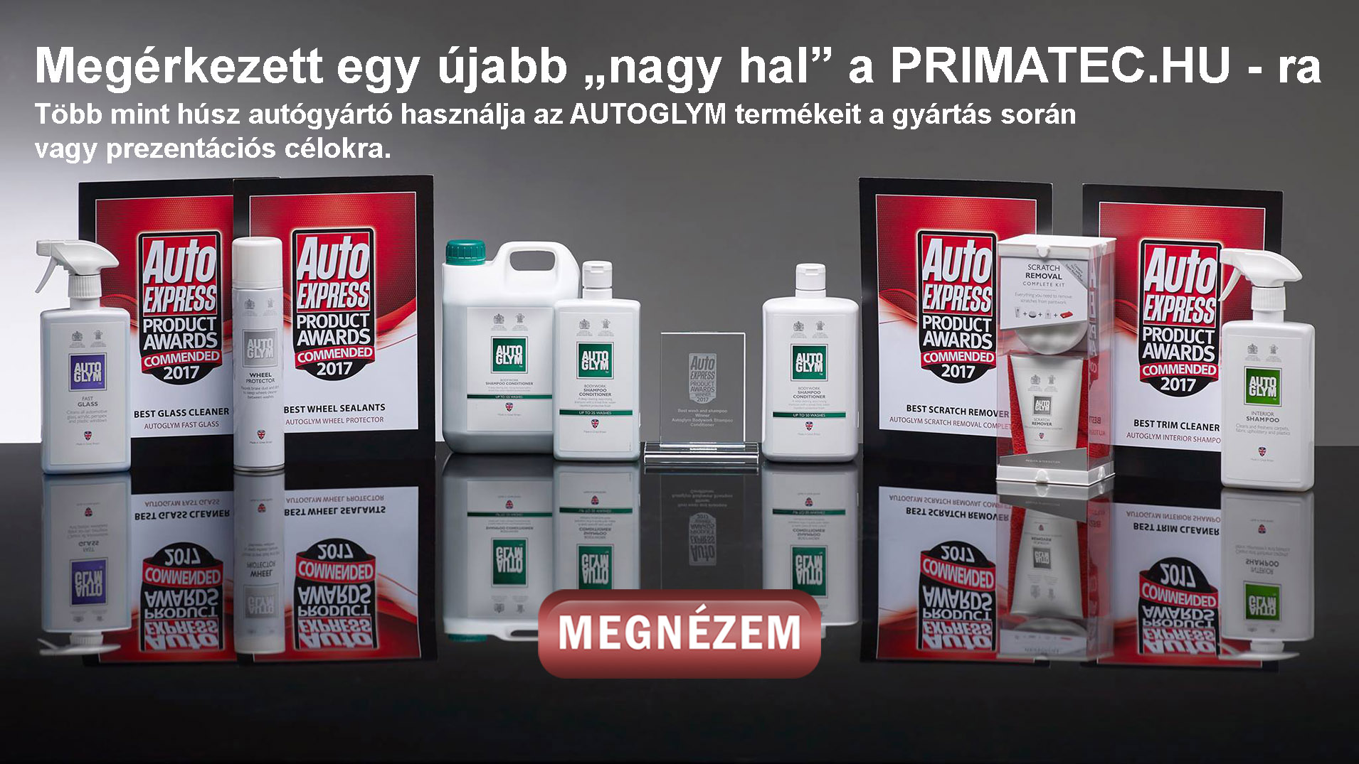 PRIMATEC - POLYTOP Autóápolási termékek autómosó szerek