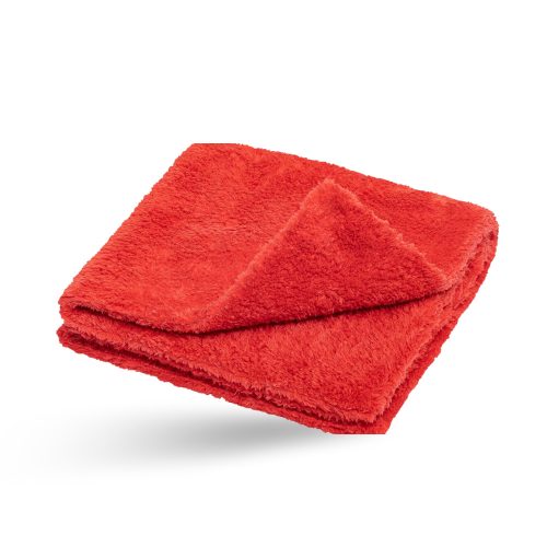 POLYTOP szegély nélküli mikroszálas kendő piros 40 x 40 cm 450 GSM