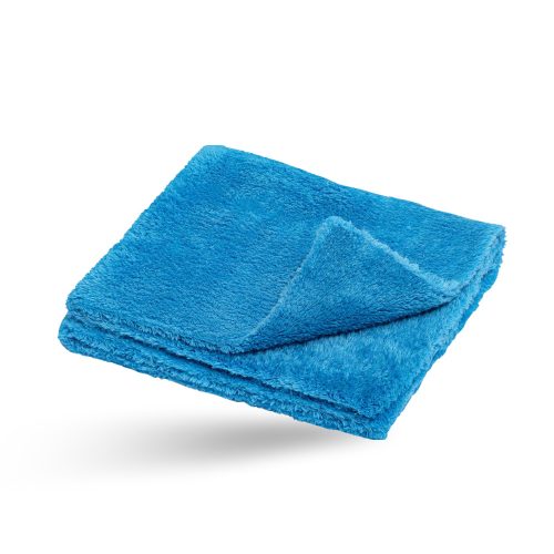 POLYTOP szegély nélküli mikroszálas kendő kék 40 x 40 cm 450 GSM