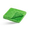 POLYTOP szegély nélküli mikroszálas kendő zöld 40 x 40 cm 450 GSM