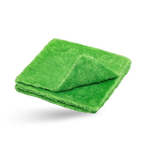 POLYTOP szegély nélküli mikroszálas kendő zöld 40 x 40 cm 450 GSM