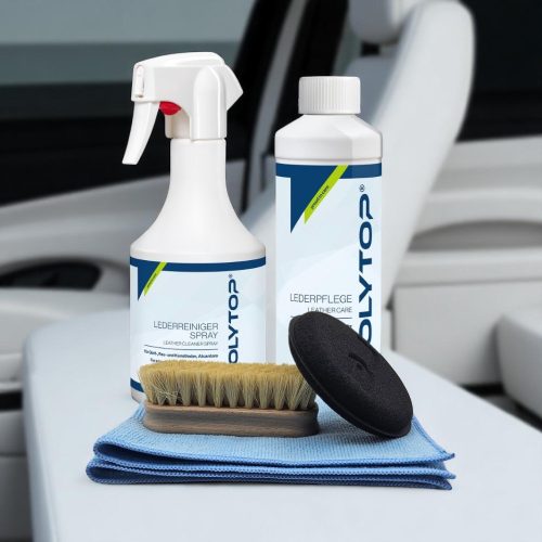 POLYTOP Prémium bőrtisztító és bőrápoló készlet