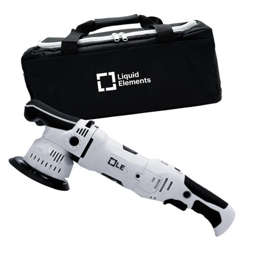 LIQUID ELEMENTS T3200  excentrikus polírozógép 125 mm  felfogatóval táskában