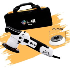   LIQUID ELEMENTS T2000 V4 excentrikus polírozógép 125 mm / 75 mm cserélhető felfogatóval táskában