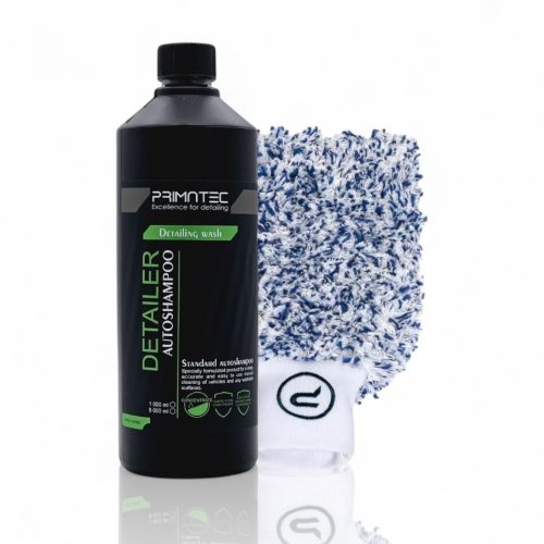 PRIMATEC autósampon  (1 LITER) + POLYTOP Prémium mikroszálas mosókesztyű