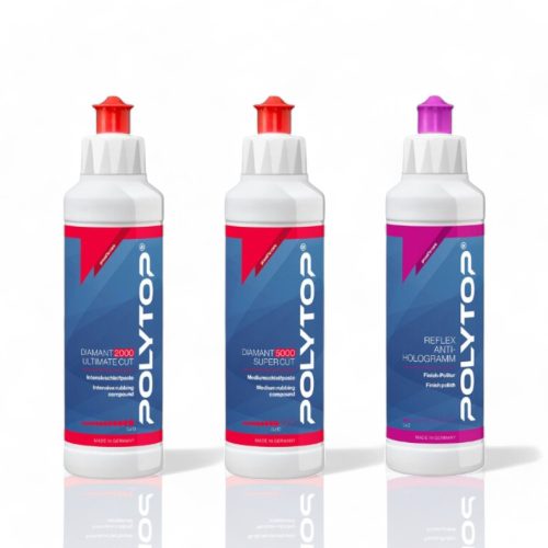 POLYTOP standard polírozó paszta készlet 3 x 250 ml