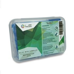   LE lakktisztító gyurma 100 gramm  kék színben (közepes) 