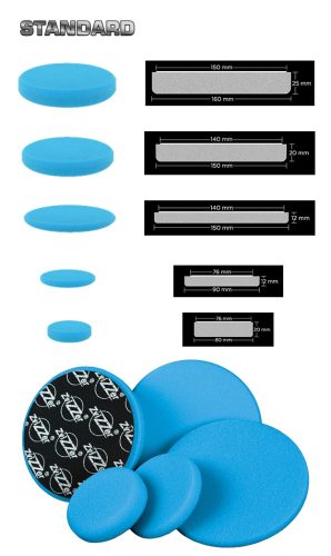 ZVIZZER STANDARD PAD PRE CUT PASZTÁHOZ (90/12 mm - 5 db)